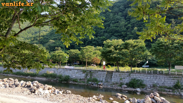 운일암반일암 캠핑장
