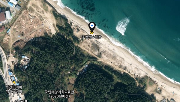 울진 후정해수욕장